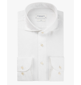 PROFUOMO Profuomo linnen shirt wit