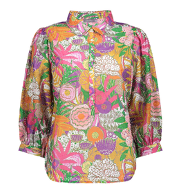 Geisha Geisha blouse multi flowers