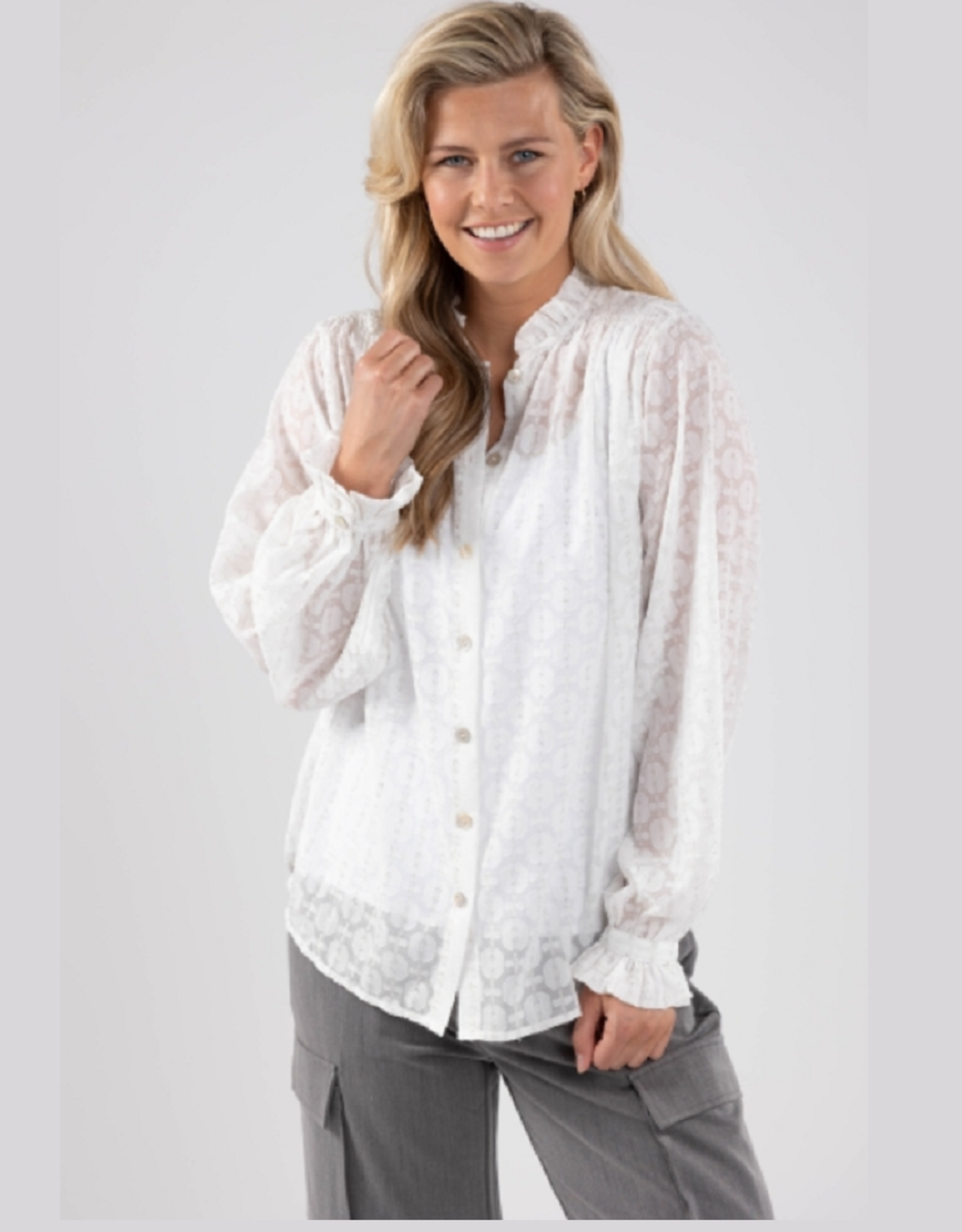 NUKUS NUKUS Jenna blouse off white