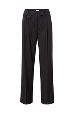 YAYA YAYA  wide leg trousers with pockets antra