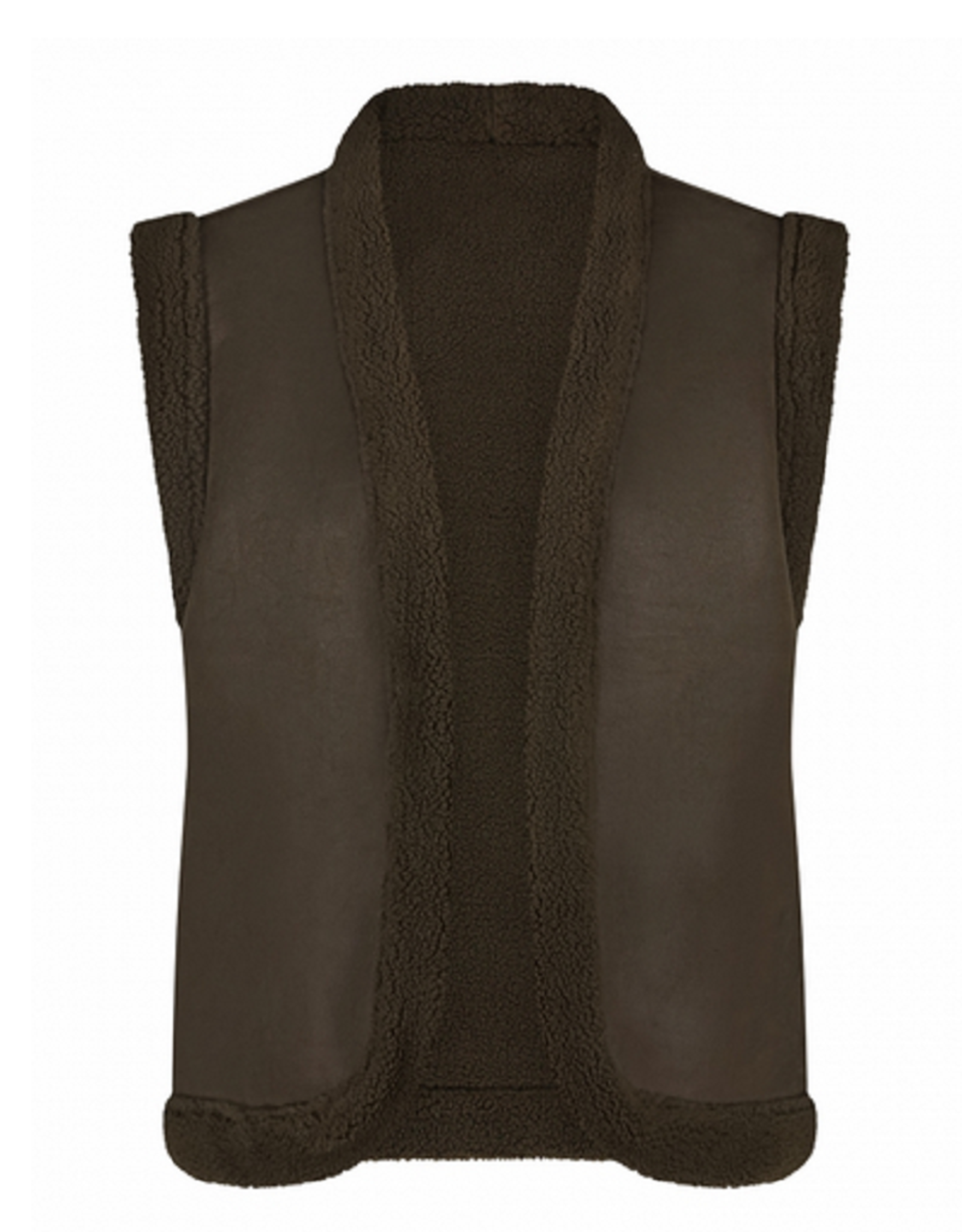 NUKUS NUKUS Gilet Elise Burned Olive