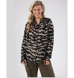 NUKUS NUKUS Blouse Jenna black sand