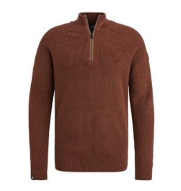 Vanguard Vanguard zipper trui  bruin