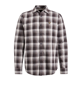 PME Legend PME Legend ruit shirt bruin