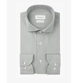 PROFUOMO Profuomo shirt groen dobby
