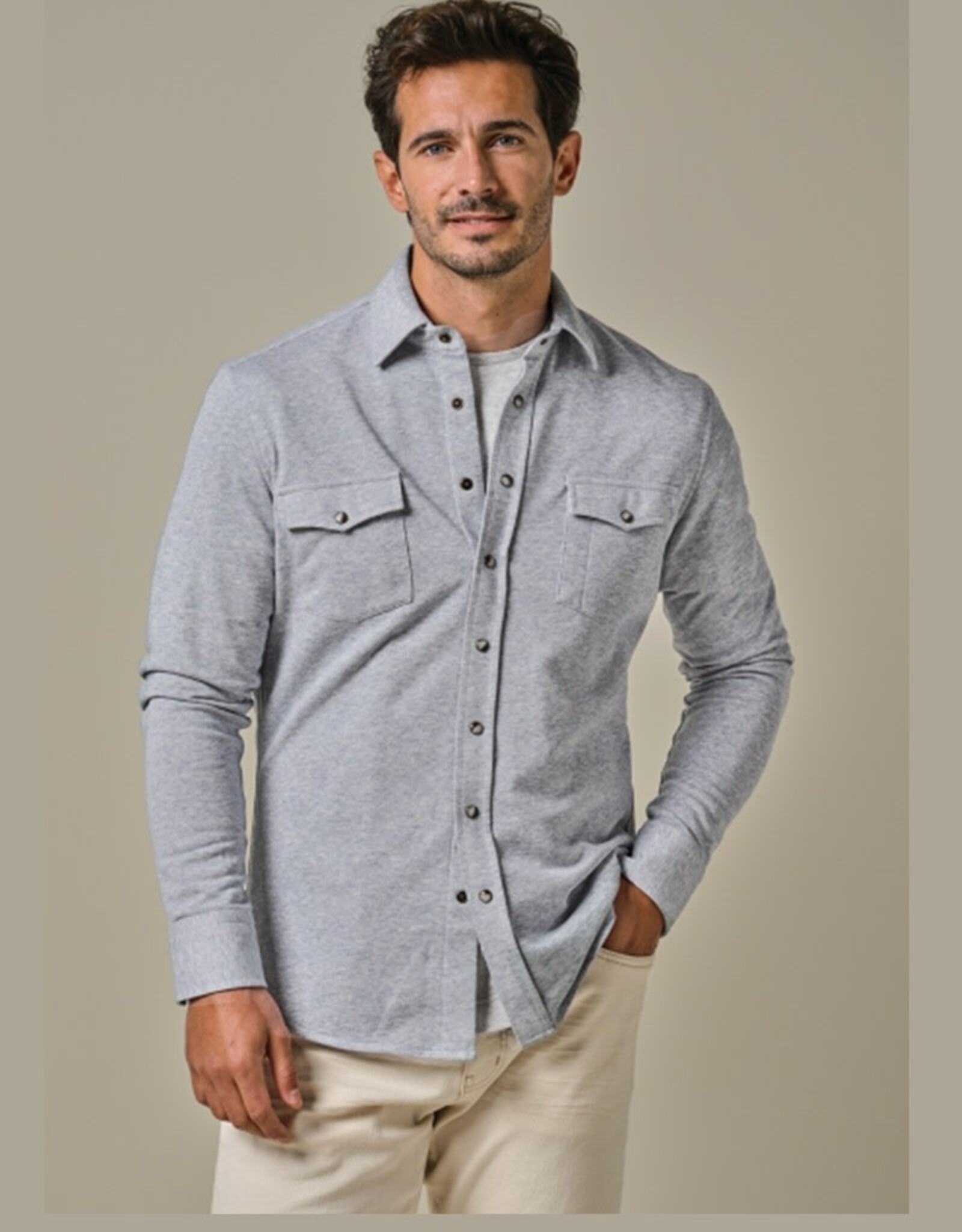 PROFUOMO Profuomo overshirt blauw