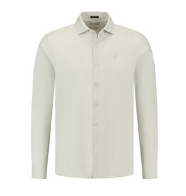 Dstrezzed Dstrezzed Jagger linnen shirt mineral grey