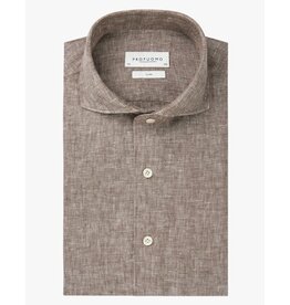 PROFUOMO Profuomo linnen  bruin PROFUOMO Profuomo linnen  bruin