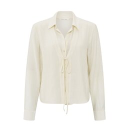 YAYA YAYA blouse sand gelaagd strik detail