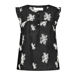 NUKUS NUKUS Blouse Montel Black off white