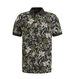 PME Legend PME Legend polo blauw groen beige