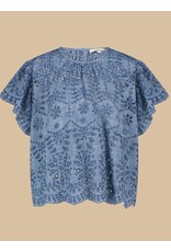 Circle of Trust Circle of Trust Alinna chambray blouse