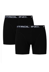 Petrol Industries boxershorts 2 pack zwart