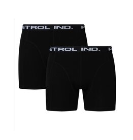 Petrol Industries boxershorts 2 pack zwart
