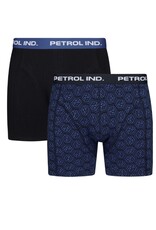 Petrol Industries 2-pack boxershorts  blauw