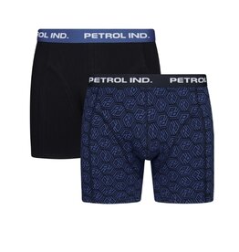 Petrol Industries 2-pack boxershorts  blauw