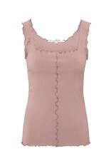 YAYA YAYA Singlet met golvende randen en aansluitende pasvorm