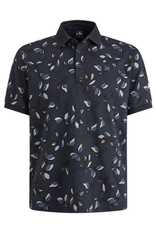Vanguard Vanguard polo korte mouw print blauw