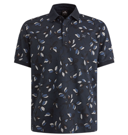 Vanguard Vanguard polo korte mouw print blauw