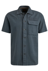 PME Legend PME Legend korte mouw overhemd Dark Slate