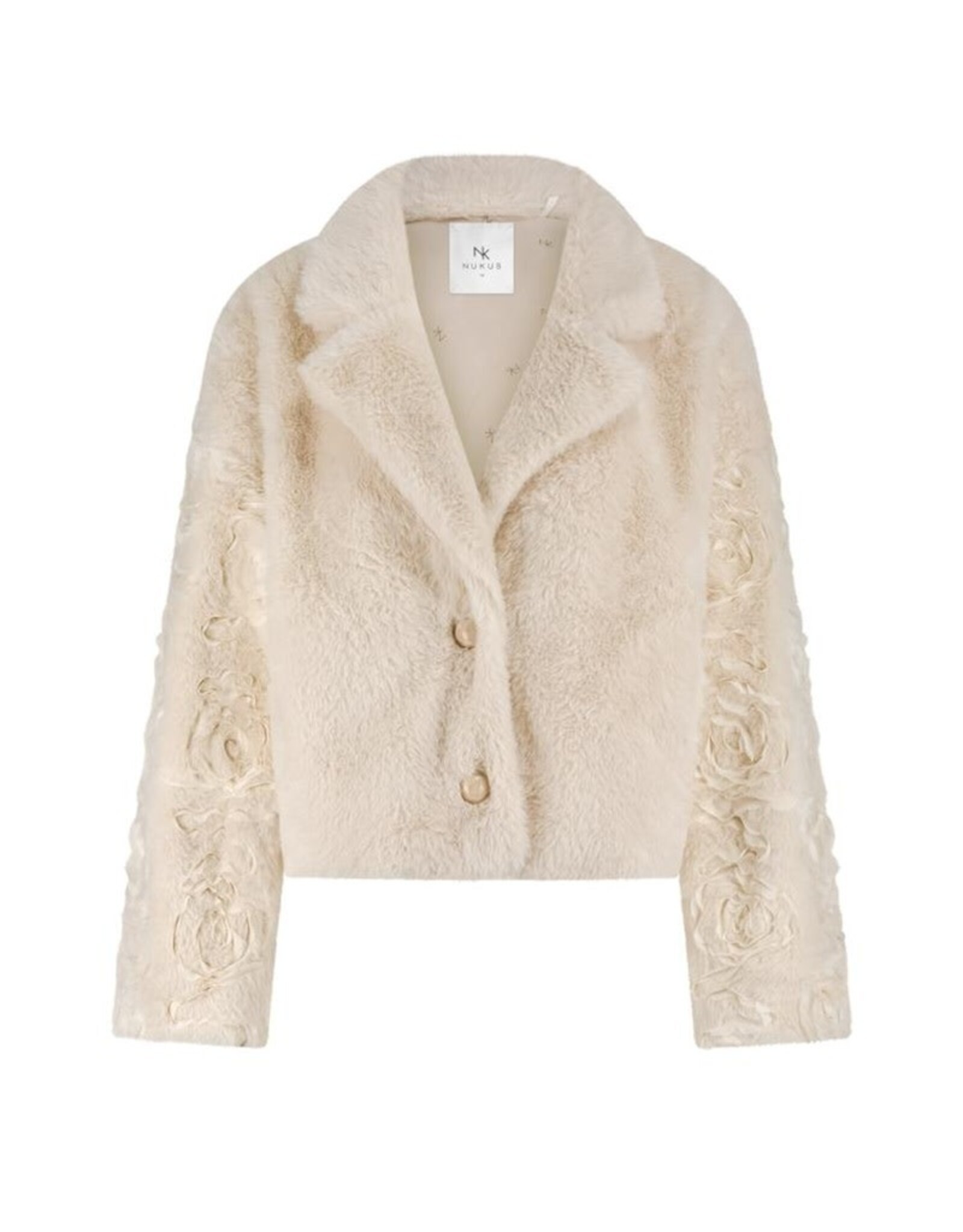 NUKUS NUKUS Pleun jacket flower off white
