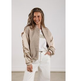 NUKUS NUKUS jacket Baltimore satin sand