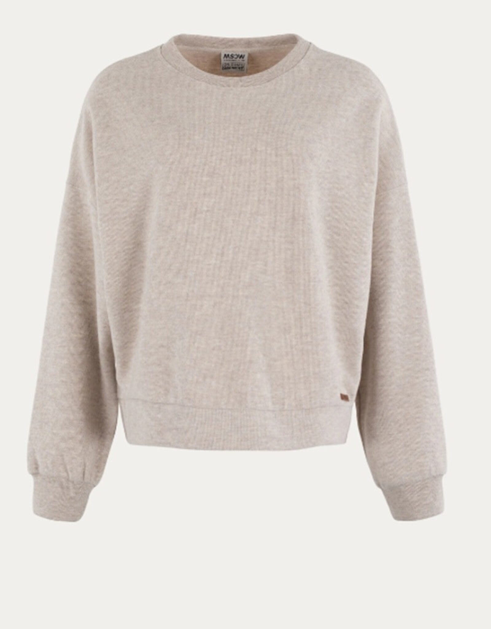 Moscow Design Moscow Design Holiday sweater Solid Beige