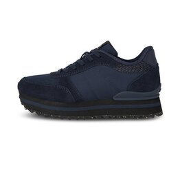 Woden Woden Ronja Plateau navy blue