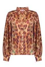 Geisha Geisha blouse Ecoline printed orange