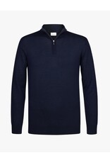 PROFUOMO PROFUOMO half zip merino navy