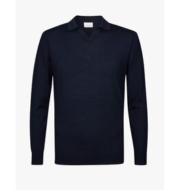 PROFUOMO PROFUOMO polo merino navy