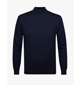 PROFUOMO PROFUOMO Mockneck merino navy