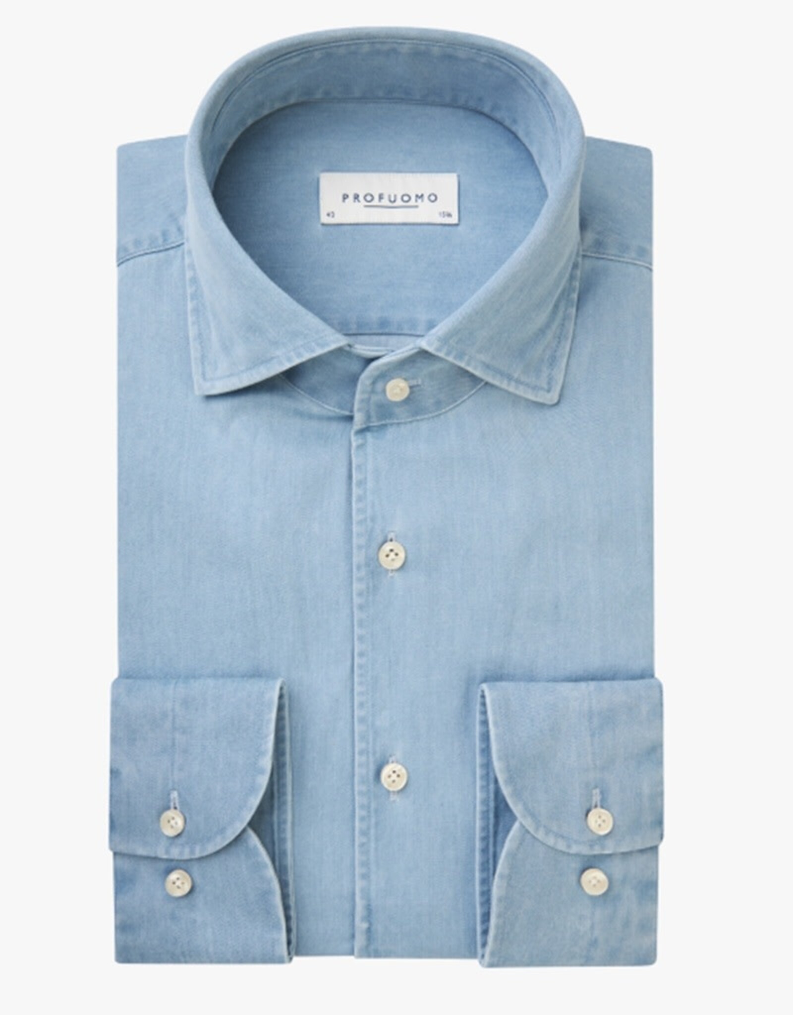 PROFUOMO PROFUOMO Denim one-piece shirt