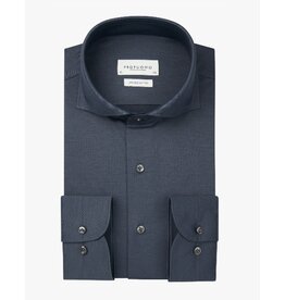 PROFUOMO PROFUOMO Denim blue Japanese knitted shirt