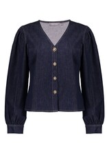 Geisha Geisha denim blouse