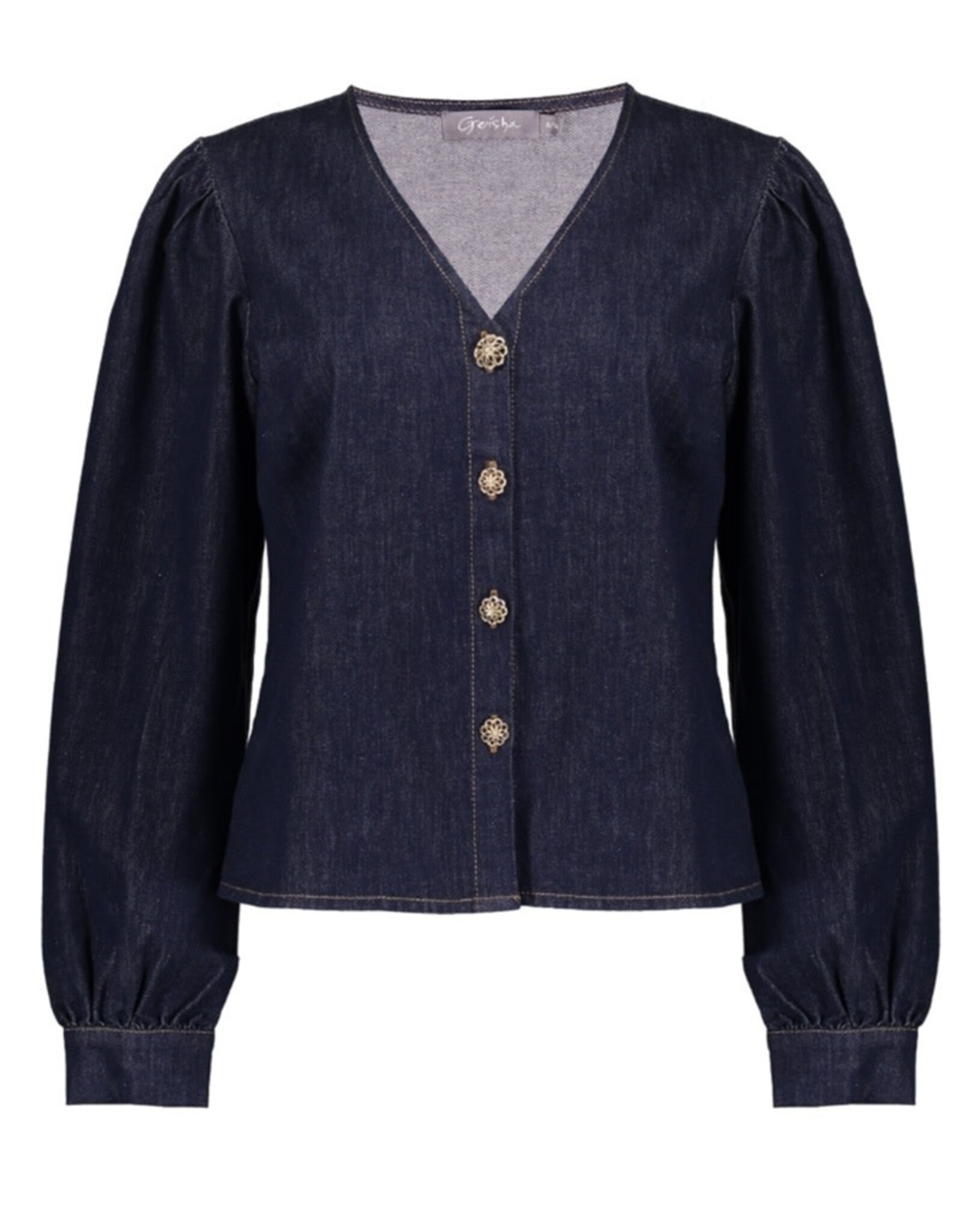 Geisha Geisha denim blouse