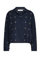 NUKUS NUKUS Newport blouse dark navy