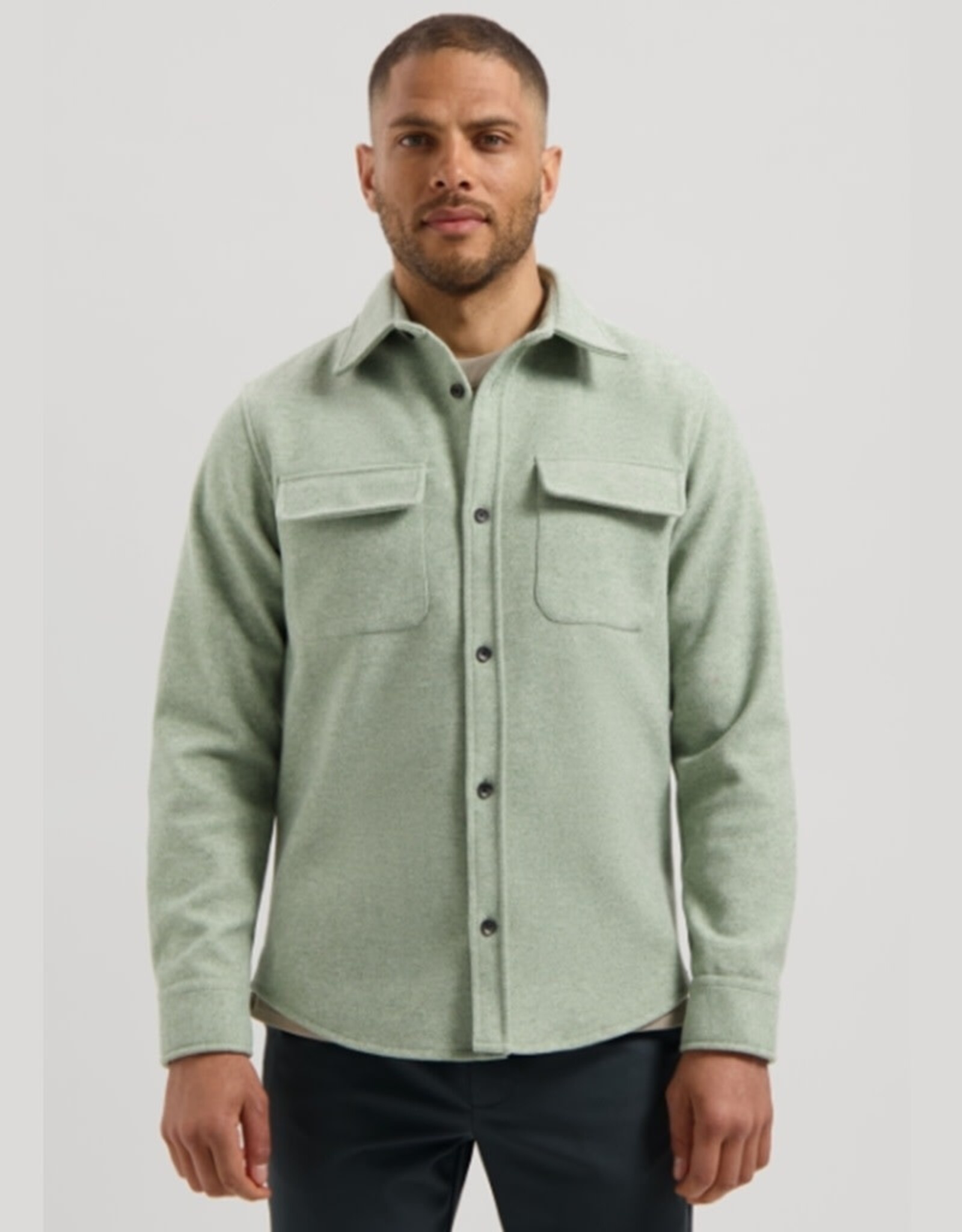 Dstrezzed Dstrezzed Ulrik overshirt Mallard Green