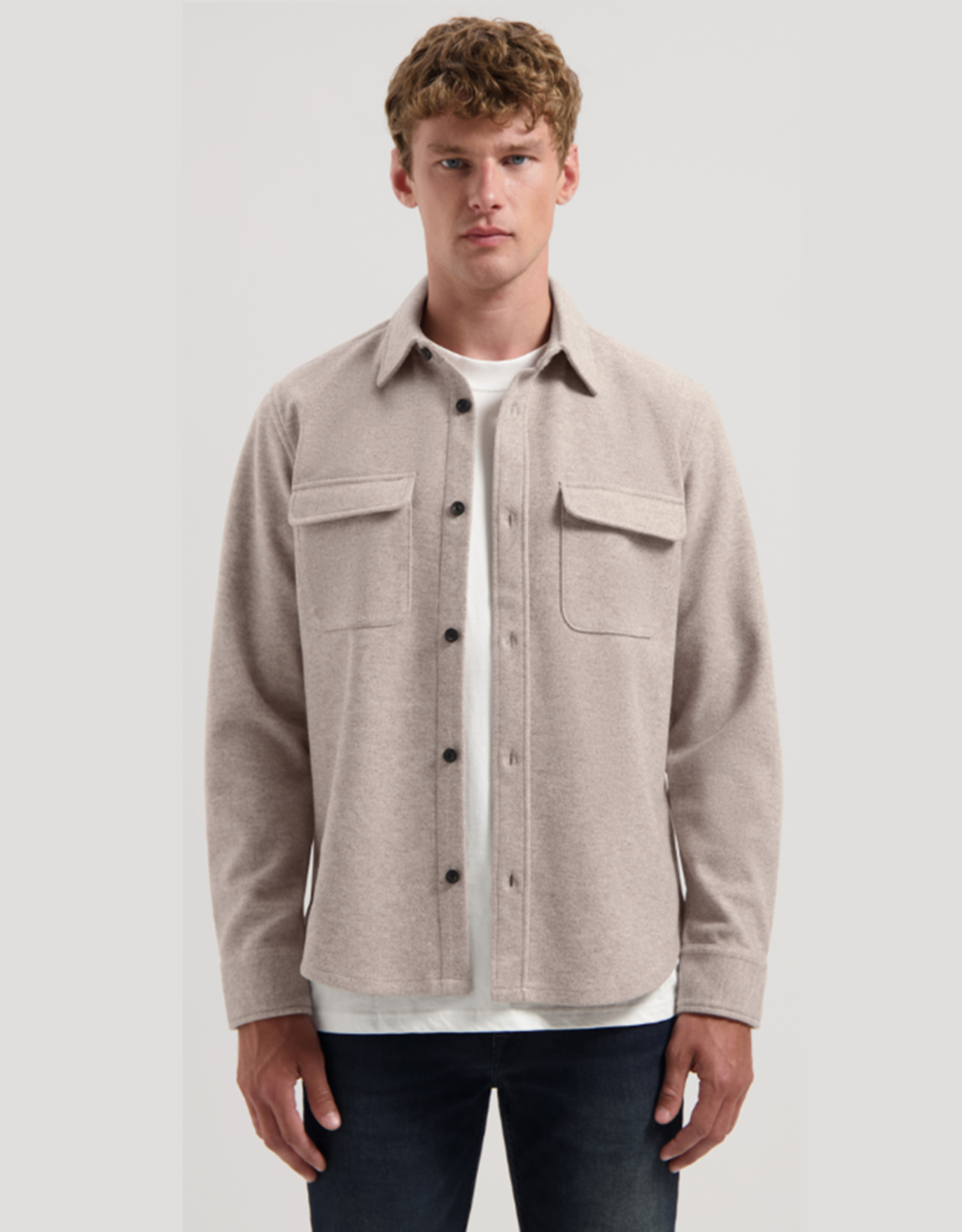 Dstrezzed Dstrezzed Ulrik Overshirt Ghost Grey