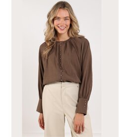 NUKUS NUKUS Sterre blouse brown