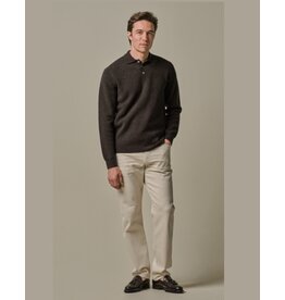 PROFUOMO PROFUOMO wool knitted polo Brown