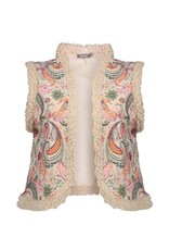Geisha Geisha gilet multi soft pink