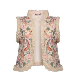 Geisha Geisha gilet multi soft pink