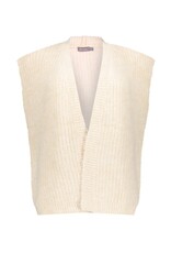 Geisha Geisha vest gilet mouwloos sand