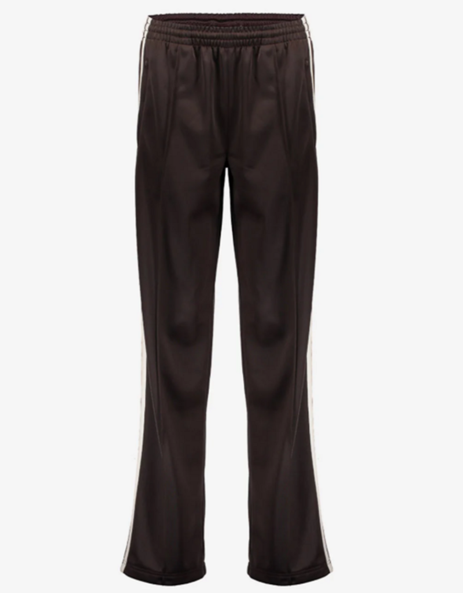 Geisha Geisha comfortabele broek met strepen bruin