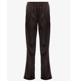 Geisha Geisha comfortabele broek met strepen bruin