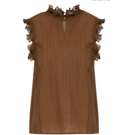 CC HEART CC Heart Top ruffels brown