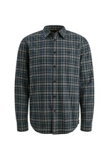 PME Legend PME Legend shirt ruit blauw