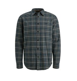 PME Legend PME Legend shirt ruit blauw