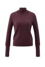 YAYA YAYA Sweater with cut-out neckline